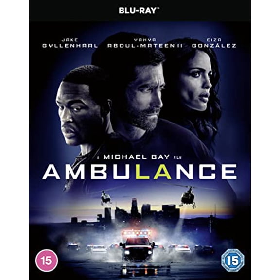 Ambulance (Blu-ray) Keir O'Donnell Yahya Abdul-Mateen II Eiza González Eiza Gonzalez Devan Long