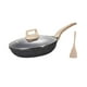 thumbnail image 5 of Sartén redonda con tapa Utensilios de cocina Utensilios de cocina Sartén antiadherente multiusos para carne para acampar Huevo Restaurante Albóndigas, 5 of 7