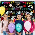 thumbnail image 3 of Welcome Back to School Backdrop Black So Long Kindergarten It's Been Fun Look Out 1st Grade Here I Come Background Kindergarten  Classroom Party Decorations Banner Photo Booth Props, 3 of 7