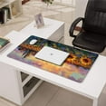 thumbnail image 3 of Sunflowers in Oil Painting Style Natural Plant Gaming Mouse Mat,Rectangle XX Large Non-Slip Rubber Gaming Mouse Pad with Stitched Edges, Office Mouse Pad for Women Men Kids, 31.5x15.7, 3 of 7