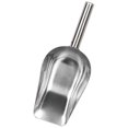 thumbnail image 1 of Metal Scooper Utility Scoop Supplies Silver 26x11x4.5cm Candy Handling 1Pack, 1 of 4