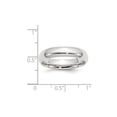 thumbnail image 3 of Ladies Comfort Fit 5mm Wedding Band Ring in Sterling Silver, 3 of 5
