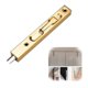 thumbnail image 1 of Cerradura de pestillo de puerta de acero inoxidable, cerradura de pestillo empotrado, cerradura de puerta corrediza para baño, cerradura de puerta para puertas internas externas (d-v2) -8421104169998, 1 of 4