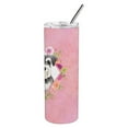 thumbnail image 4 of Carolines Treasures CK4222TBL20 Schnauzer Design2 Pink Flowers Stainless Steel 20 oz Skinny Tumbler 20 oz multicolor, 4 of 4