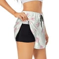 thumbnail image 2 of Disketp Cute Pigs Print Women's Shorts Workout Shorts for Athletic Gym Running Shorts with Phone Pockets XX-Large, 2 of 8