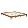 thumbnail image 4 of Noble House 12 Inch King Size Solid Dry Bamboo Wood Platform Bed Frame, with Wood Slat Support, No Box Spring Needed, Easy Assembly, 4 of 7