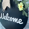 thumbnail image 4 of CNKOO Rustic Wooden Welcome Sign   Wood Hanging Welcome Sign - Farmhouse Elegance, 4 of 6