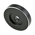 thumbnail image 1 of Portable 45 RPM Middle Adaptor Phonograph Turntable Adapter for TV Home Audio Black, 1 of 8