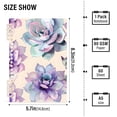 thumbnail image 3 of Flowers Succulent Plants Ring Binder Notebook Journey Note Diary College Ruled Spiral Notebook Study Loose Leaf Paper A5 60 Pages, 3 of 8