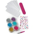 JoJo Siwa Glitter Nails Glitter Manicure Kit with Custom Decals