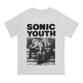 thumbnail image 4 of Camiseta de cuello redondo con póster vintage de Sonic Youth, camiseta clásica de algodón puro, camisetas para hombre, individualidad, gran oferta, 4 of 5