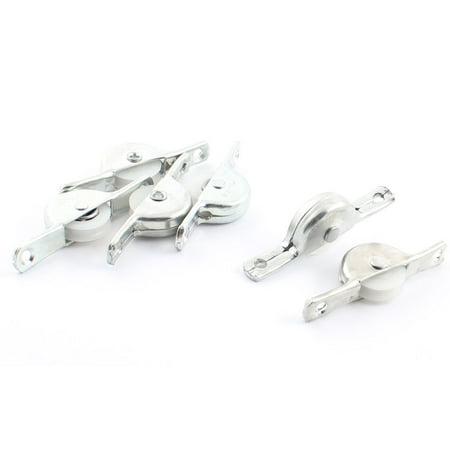 Handle Glass Slide - Uxcell Home Cabinet Cupboard Glass Slide Sliding Door Roller Silver Tone 6 Pcs