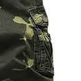 thumbnail image 5 of UVEASISHA Mens Camo Cargo Shorts Big and Tall Straight Leg Short Pants Summer Outdoor Hiking Work Shorts with Pockets Army Green 38, 5 of 9