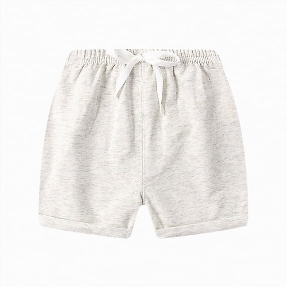 Gubotare Baby Boy Soccer Shorts Boy's Athletic Shorts Kids Youth Active Performance Basketball Shorts with Pockets Elastic Waistband 4t 5t (Grey,4-5 Years)
