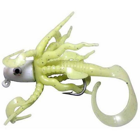 Wally Whale Fishing Tackle Zak Squirm Worm, 8 oz