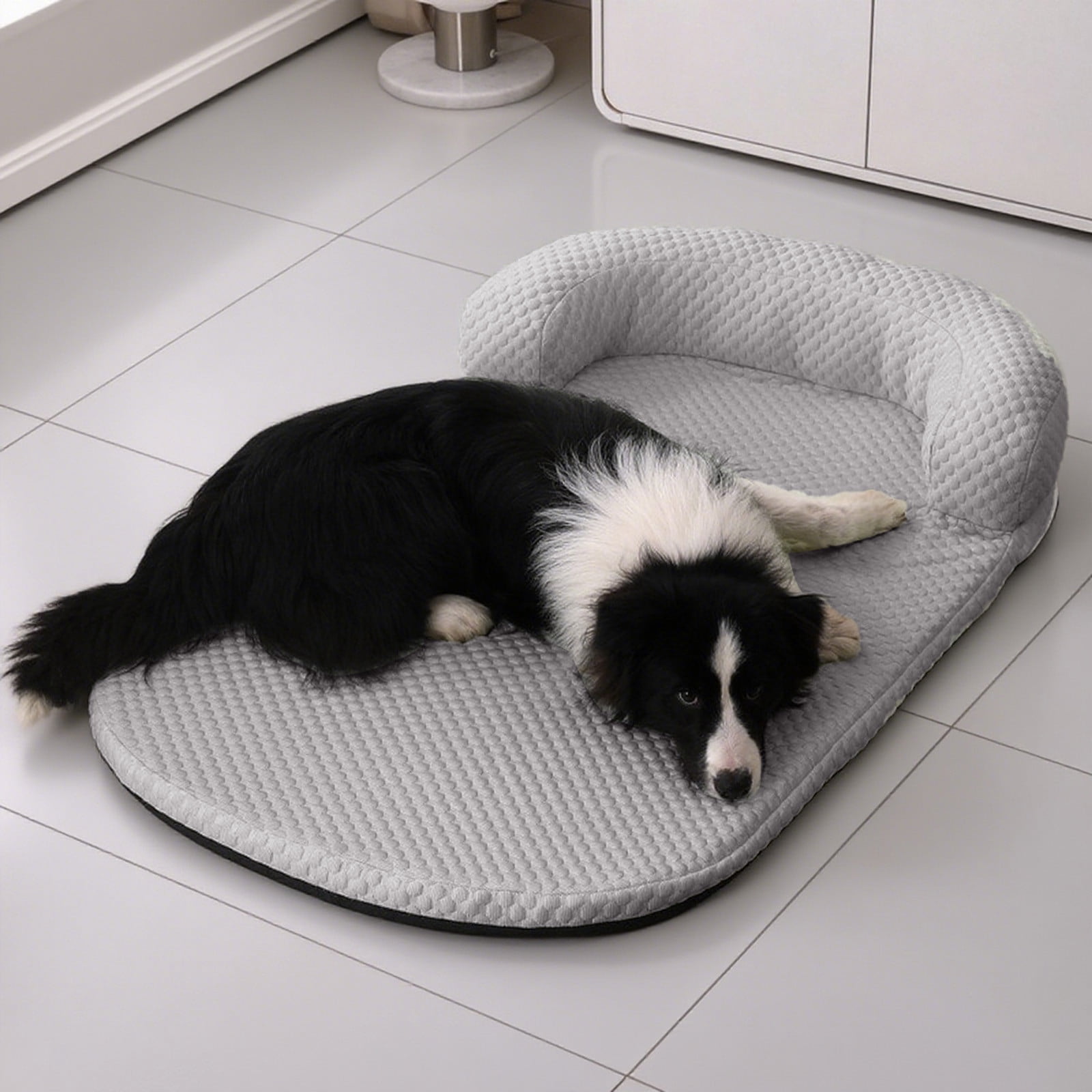 Pet Supplies Large Dog Bed Mat for Summer Comfort Machine Washable Pet Cushioned Mat Indoor Outdoor Use for Small to Large Dogs and Cats