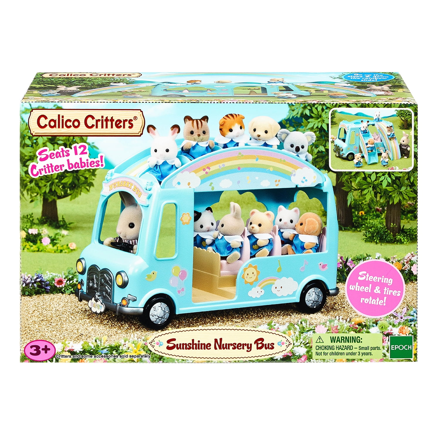 calico critters school bus walmart