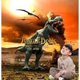 thumbnail image 2 of MOHome 5x7ft Photography Backdrops Jurassic World Tyrannosaurus Rex Photo Background for Children Kids Picture, 2 of 4
