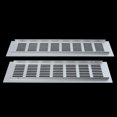 thumbnail image 3 of Grille de Ventilation Argentée 80*300 avec Persiennes, 3 of 9