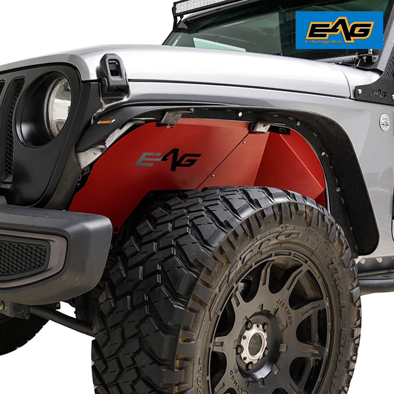 EAG 20182021 Wrangler JL Fender Flare 4PCS (Front+Rear) and Front