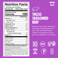 thumbnail image 4 of Chomps Grass-Fed And Finished Taco Beef Meat Sticks (8 Count), 4 of 7