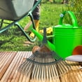thumbnail image 3 of SEWACC Râteau Outil pour Jardins Design Ergonomique Vert Foncé Lot de 1, 3 of 8