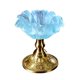 thumbnail image 1 of Candelabro en forma de flor creativa, candelabro esmaltado Retro, decoración de escritorio, Base de cobre, 1 of 3