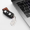 thumbnail image 6 of Goofa Labrador Retriever Dog Printed Rectangular Metal Keychain Bag Charm Floral Charm for Purse Keys Metal Keyring Gift for Women Accessories, 6 of 7