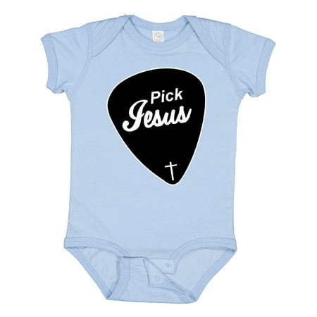 

Inktastic Pick Jesus Christian Gift Baby Boy or Baby Girl Bodysuit