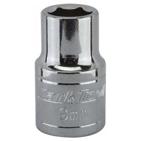 PARK TOOL TOOL SOCKET 3/8 DRIVE PARK 1659 SOCKET 9mm