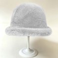 thumbnail image 2 of Simua Women Bucket Hats Winter Fashion Plush Fleece Lined Wide Brim Soft Casual Headwear for Fall Winter Daily Outdoor Walking, 2 of 7
