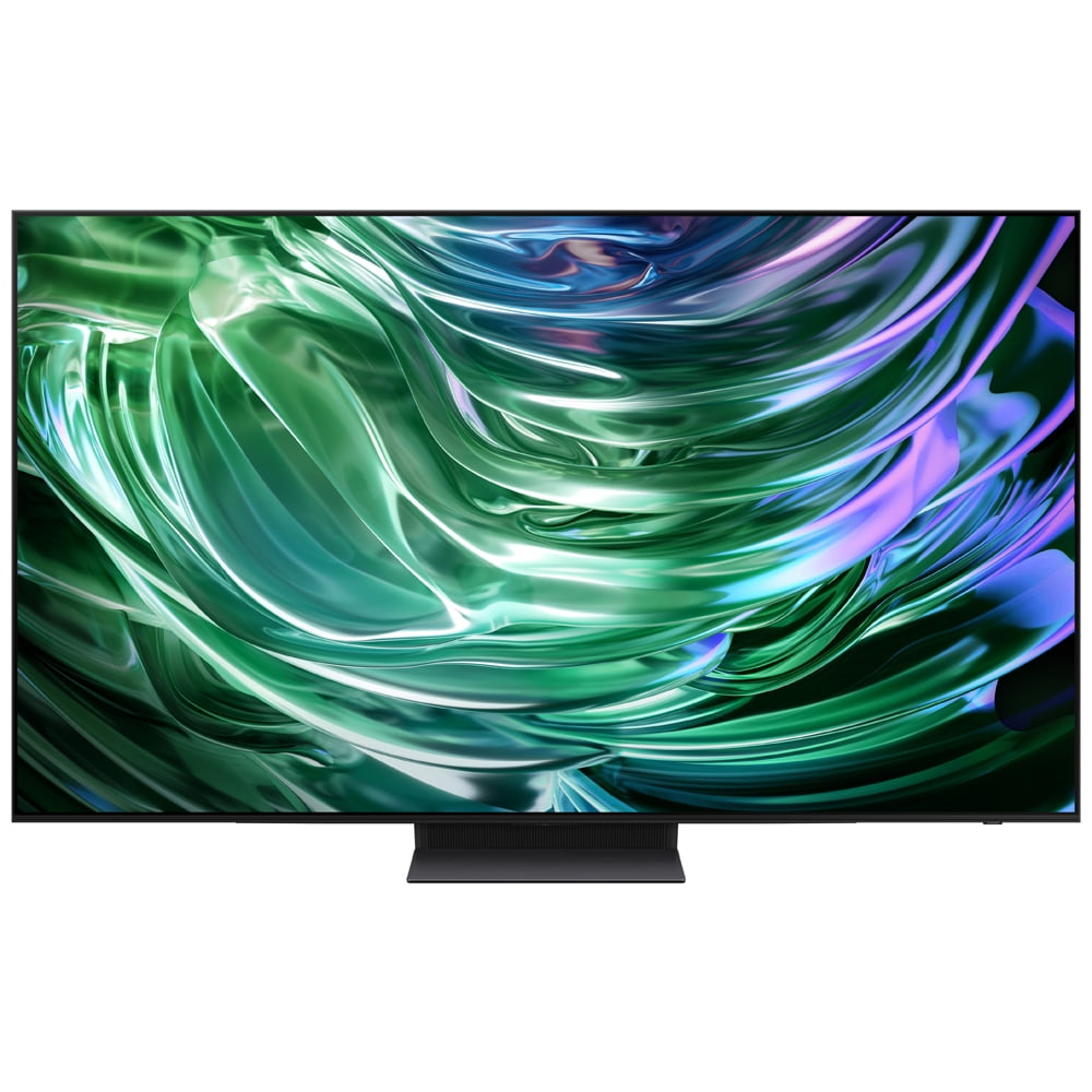 Samsung QN77S90DA 77 Inch OLED 4K Smart TV (2024) Bundle with Deco Gear 4K HDMI 2.0 Cable X2 & CPS Exclusive 12 Month Protection