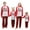 Red Baby, variant on Christmas Family Pajamas Matching Set, Long Sleeve Letters Print T-shirt with Plaid Pants Sleepwear Loungewear