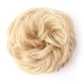 thumbnail image 2 of Messy Hair Bun Thick Updo Hairpieces Elastic Synthetic Wavy Curly Ponytail Hair Extensions, 2 of 6