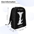 thumbnail image 4 of Death Note Ryuk Backpacks Casual Daypacks Student Book Bag Printing Satchel Rucksack Lightweight Schoolbag, 4 of 5