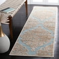 thumbnail image 2 of SAFAVIEH Paradise Collection PAR348-3470 Stone / Aqua Rug, 2 of 8