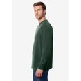 thumbnail image 3 of KingSize Men's Big & Tall Soft Waffle Crewneck, 3 of 5