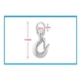 thumbnail image 2 of Hammock Hanging Chair Swivel Hook Snap Kit - Heavy Duty 770 Lb Capacity - Stainless Steel Rust Resistant Use for Indoor or Outdoor ,High Quality, 2 of 4