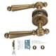 thumbnail image 2 of Cerradura De Manija De Bronce, Cerradura De Manija De Puerta Silenciosa Para Sala De Estar, 2 of 7