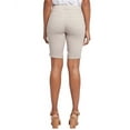 thumbnail image 2 of NYDJ womens  Petite Briella Sandbar Stripe Short, 4P, 2 of 3