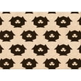 thumbnail image 1 of Ahgly Company Machine Washable Indoor Rectangle Transitional Deep Peach Orange Area Rugs, 2' x 3', 1 of 7