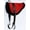 Red/Black, variant on Horse SADDLE PAD Western Suede Leather Bareback PAD Stirrups 39151