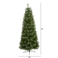 thumbnail image 2 of Nearly Natural 6.5ft. Cashmere Slim Artificial Christmas Tree, Green, 2 of 6
