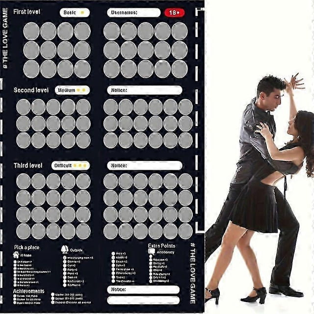 104 Scratch Off Date Night Ideas Couples Scratch Off Challenge Poster - Romantic Intimate Activities for Couples, Fun Relationship Gift