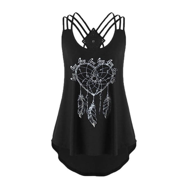 Jumpingount Mujeres chaleco correa niñas Slim Floral Tanktop banquete elegante camisola playa vacaciones hogar fiesta verano Top ropa Type2 NO2