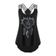 thumbnail image 1 of Minnieouse Chaleco de mujer Camiseta sin mangas con cuello Camisola para correr Ropa de verano Type2 NO2, 1 of 6