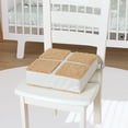 thumbnail image 1 of Asiento elevador para niños pequeños, antideslizante, ligero, 32x32x8cm, diseño de cremallera, cojín creciente multiusos, cojín de asiento para sillas caqui, 1 of 10