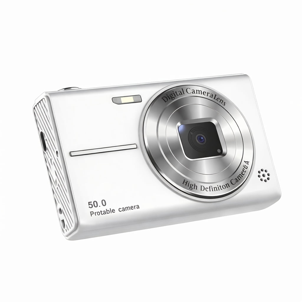 CCD Digital Camera 1080P Full HD Point-and-ShootCamera Image Stabilization Compact CameraPortable Digital Camera