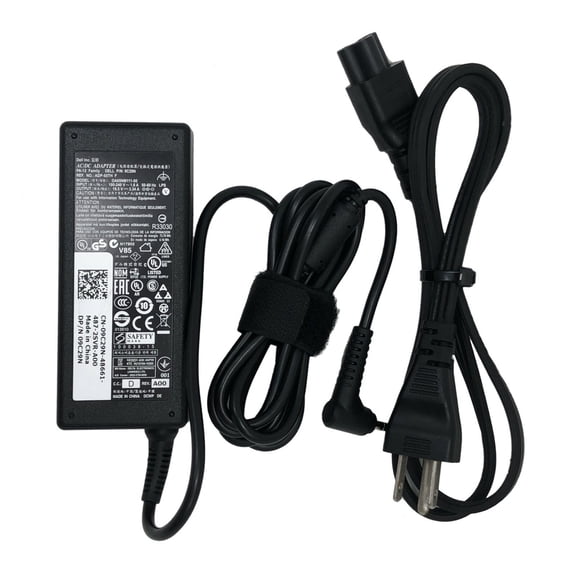 Pre-Owned Original 65W Dell DA65NM111-00 AC Adapter Charger ADP-65TH F 4.0x1.7mm
