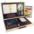 thumbnail image 2 of Daler-Rowney Simply Mix Media Wooden Box Set, 34 Piece, 2 of 3